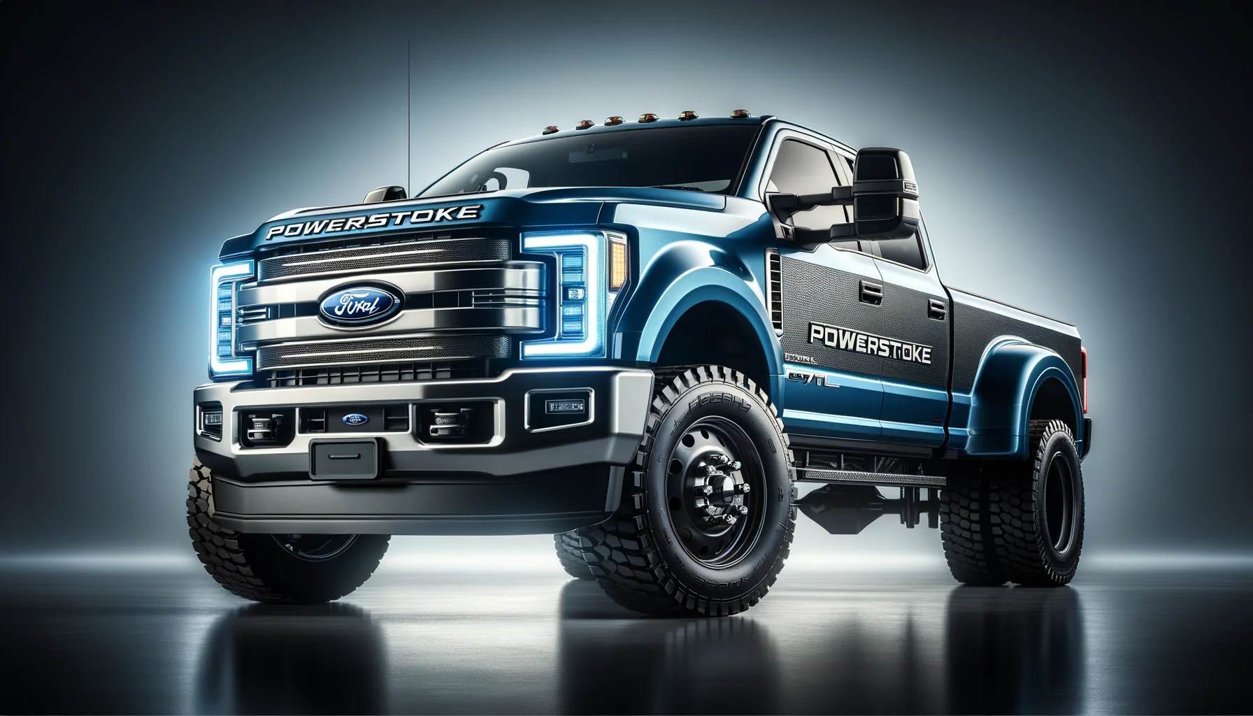 The car FORD POWERSTROKE 6.7L