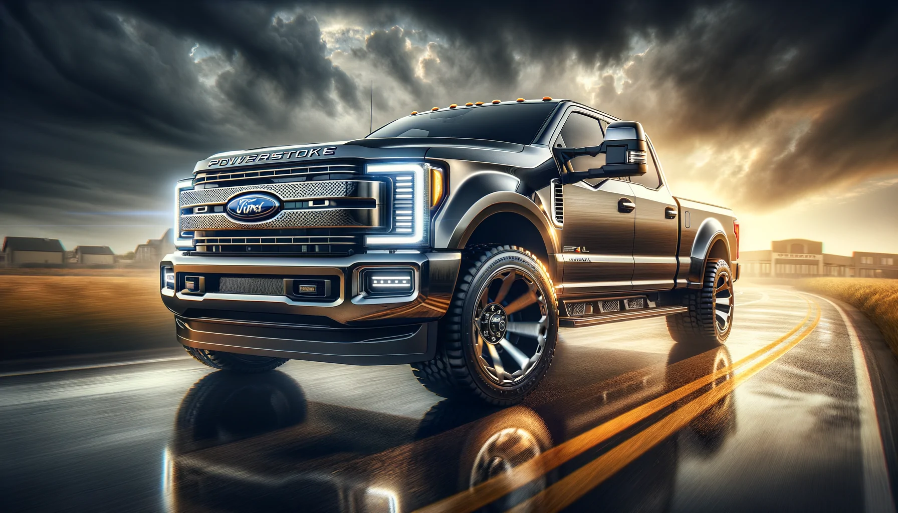 The car FORD POWERSTROKE 6.7L