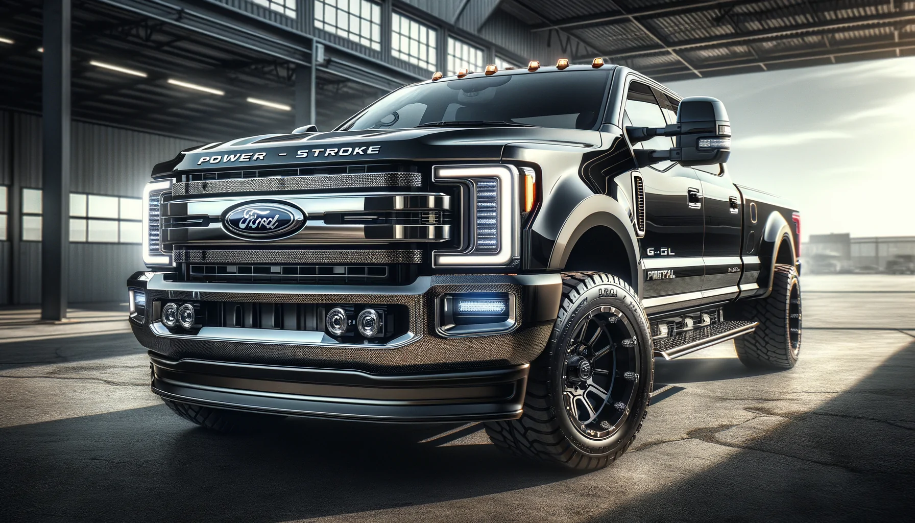 The car FORD POWERSTROKE 6.7L