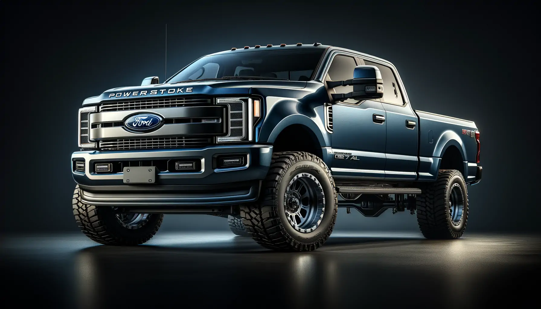 The car FORD POWERSTROKE 6.7L