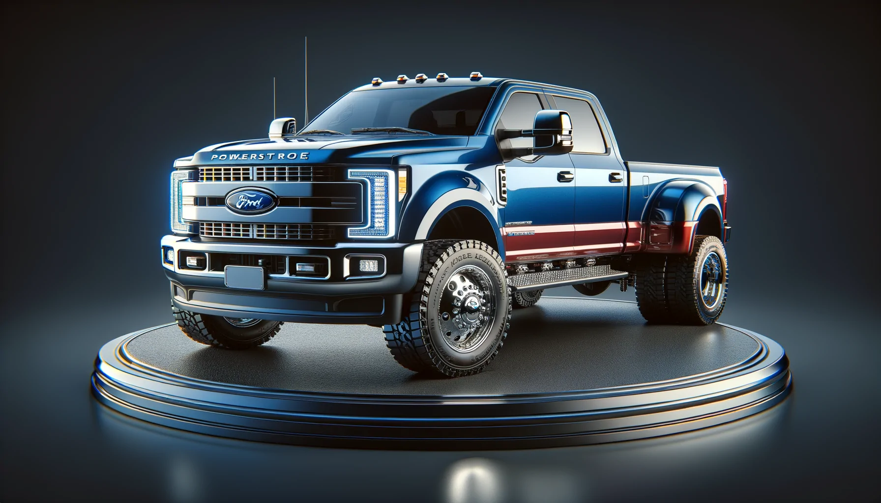 The car FORD POWERSTROKE 6.7L