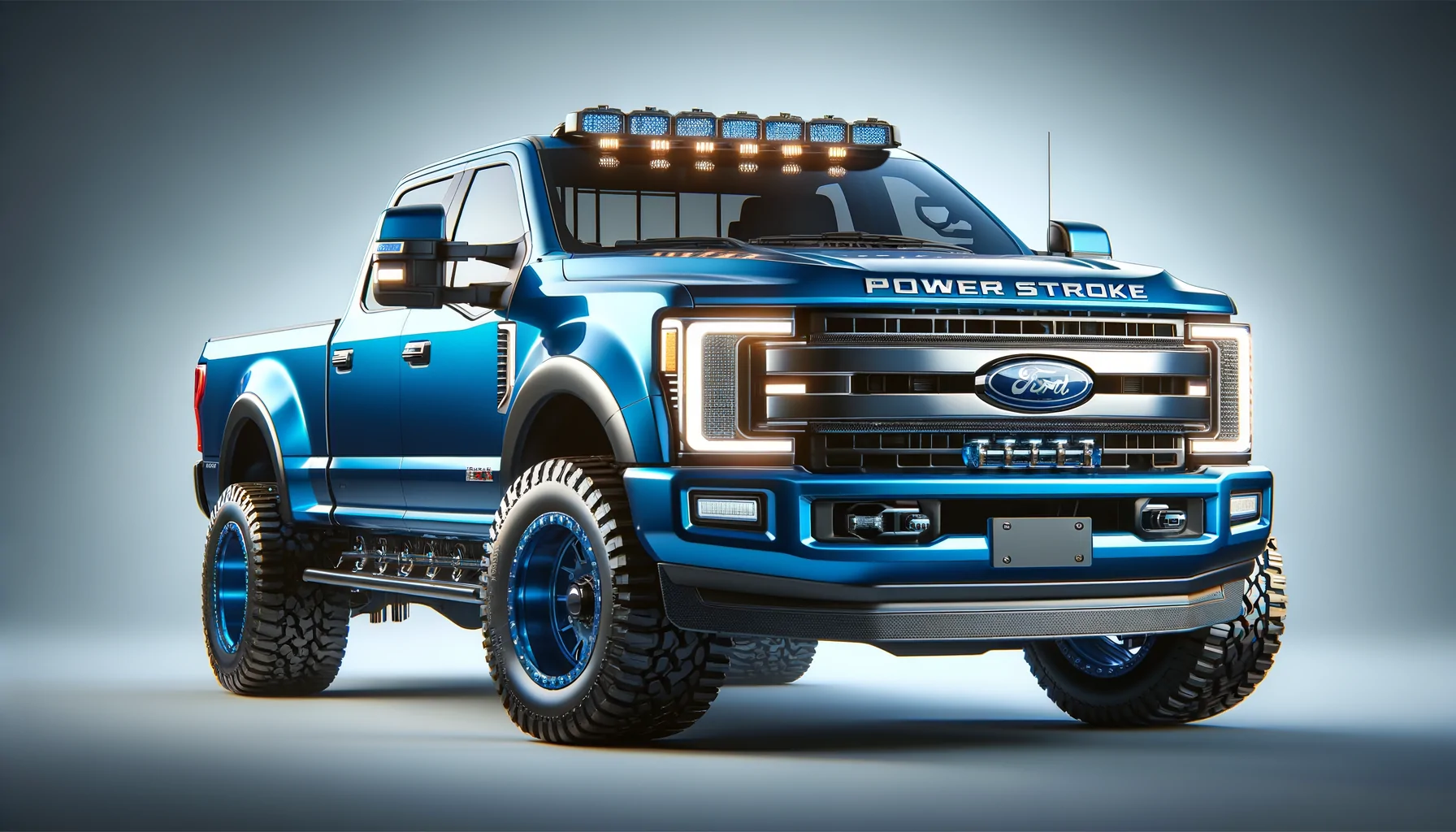 The car FORD POWERSTROKE 6.7L
