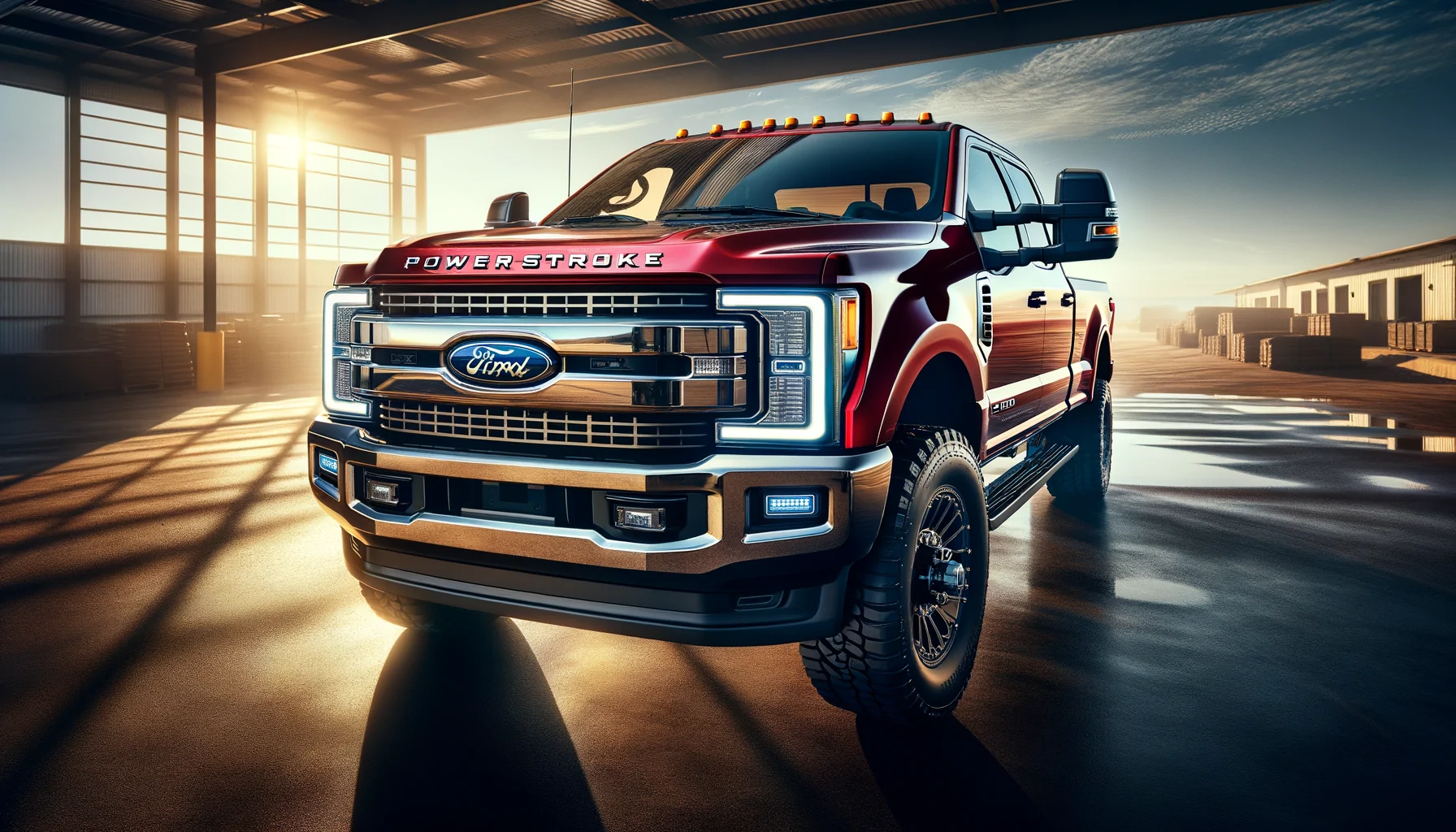 The car FORD POWERSTROKE 6.7L