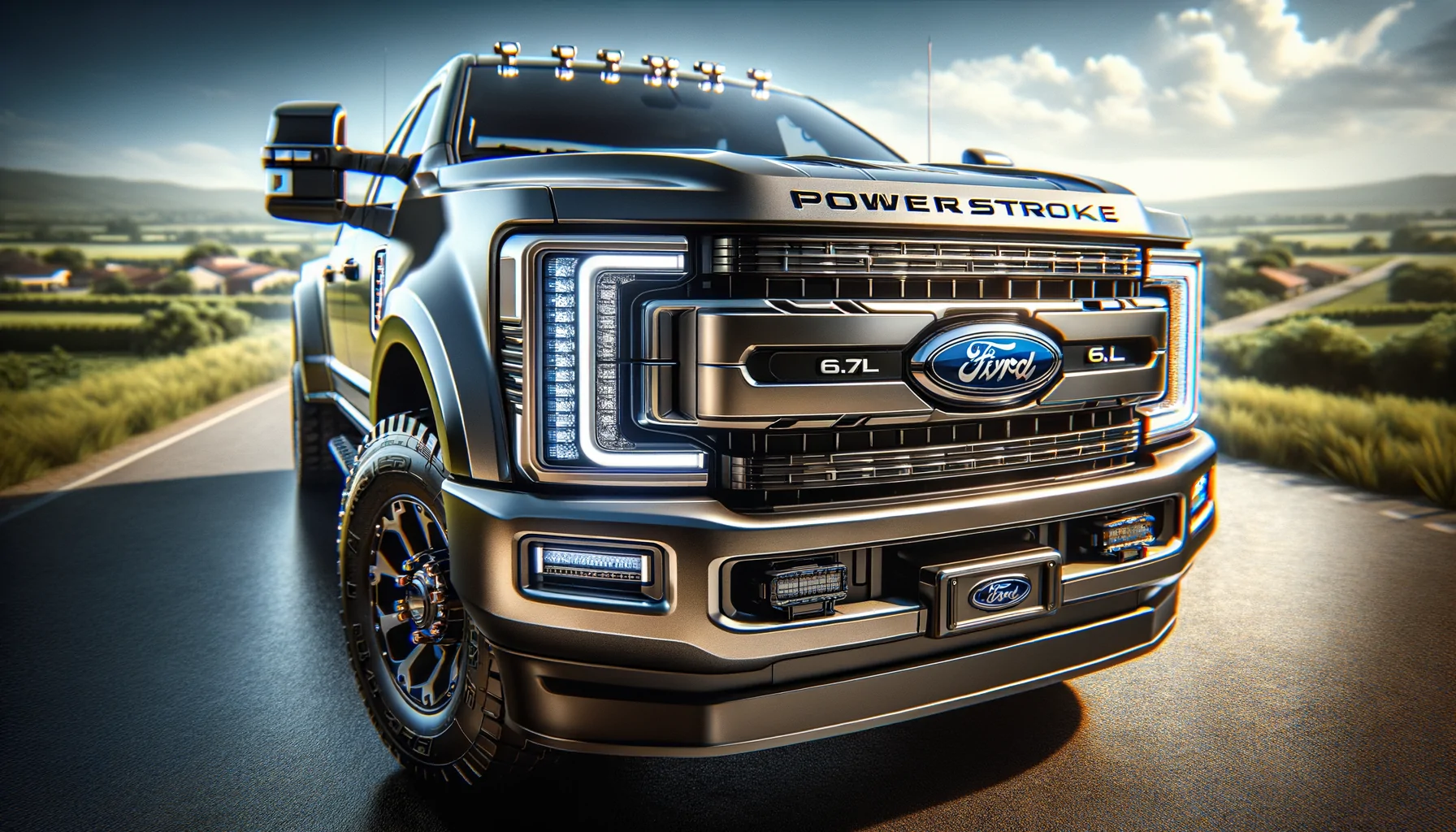 The car FORD POWERSTROKE 6.7L