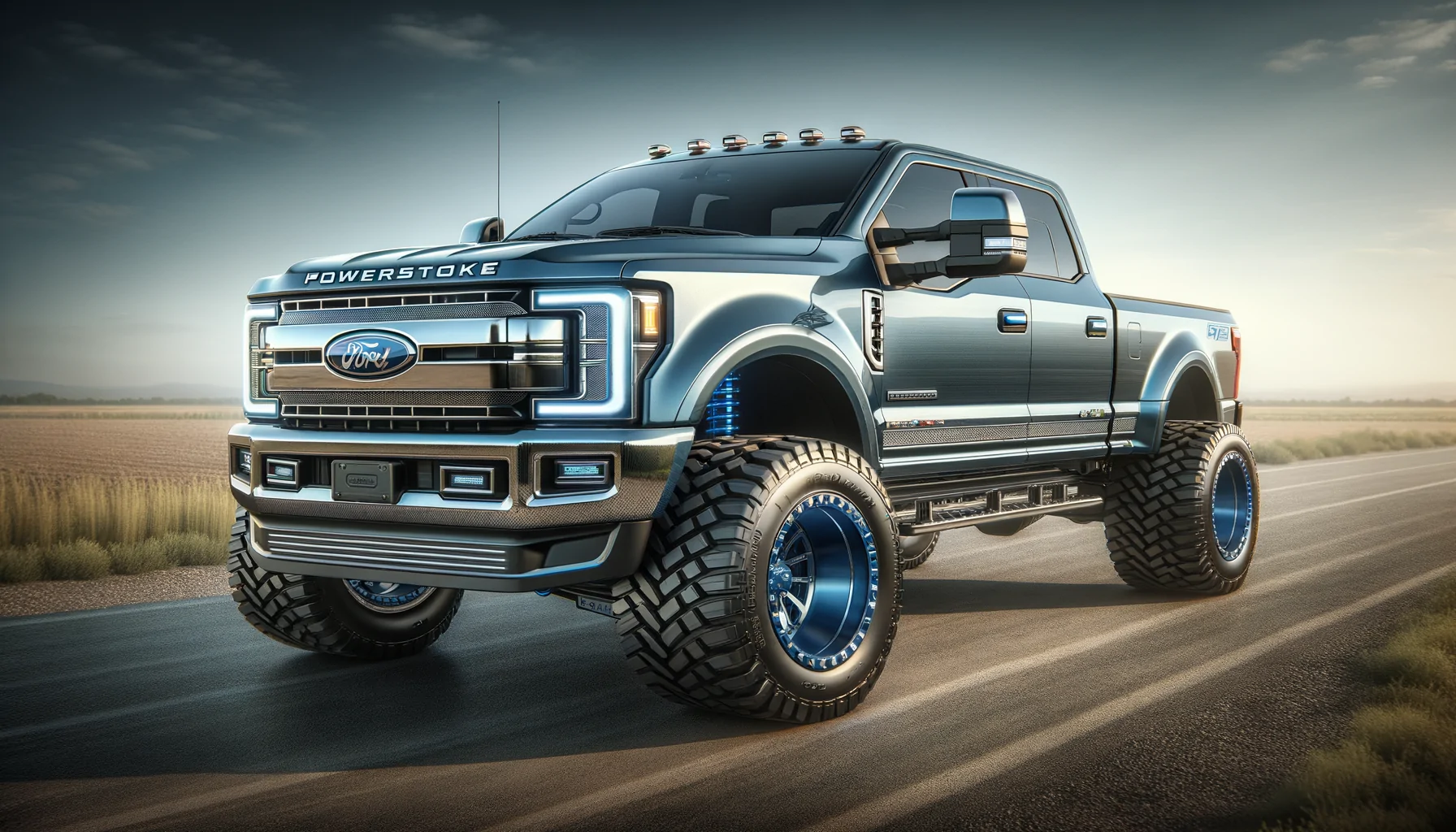 The car FORD POWERSTROKE 6.7L