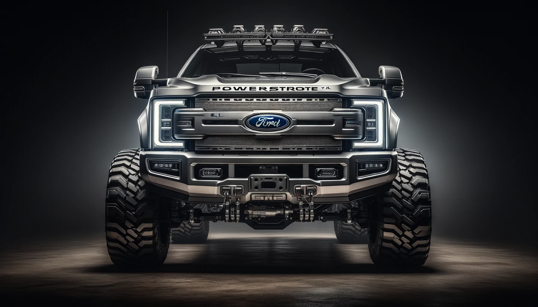 The car FORD POWERSTROKE 6.7L