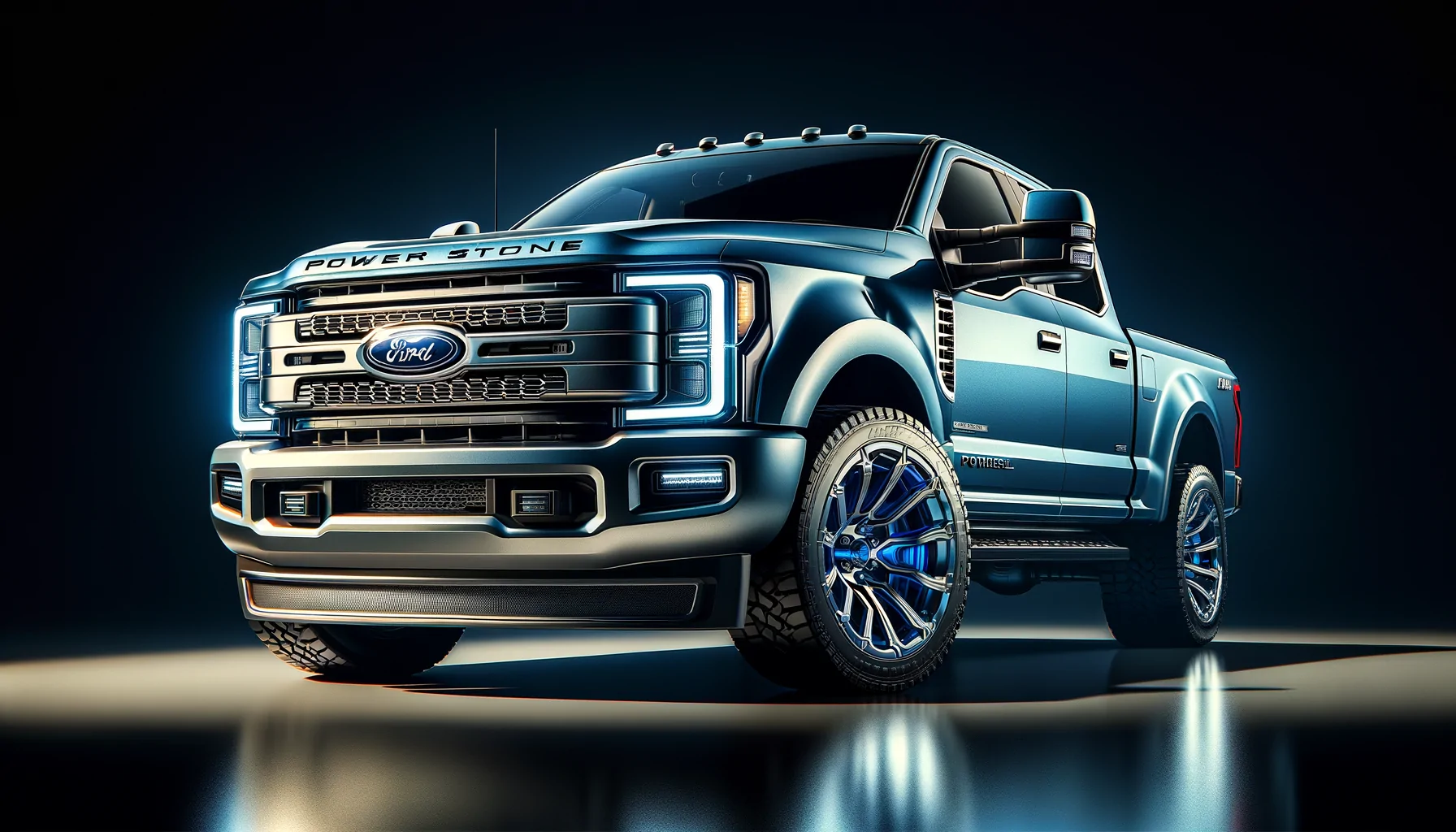 The car FORD POWERSTROKE 6.7L
