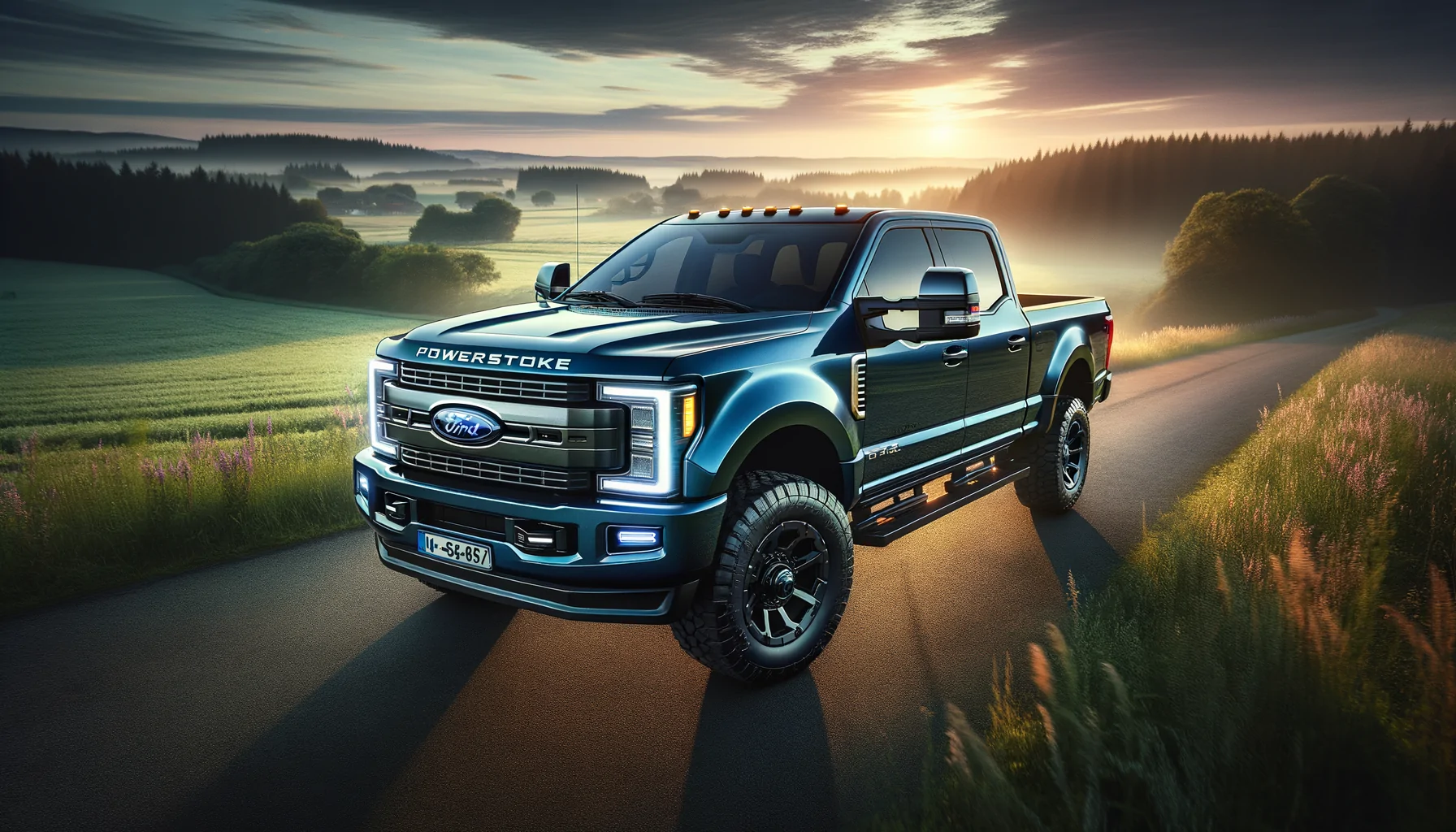 The car FORD POWERSTROKE 6.7L