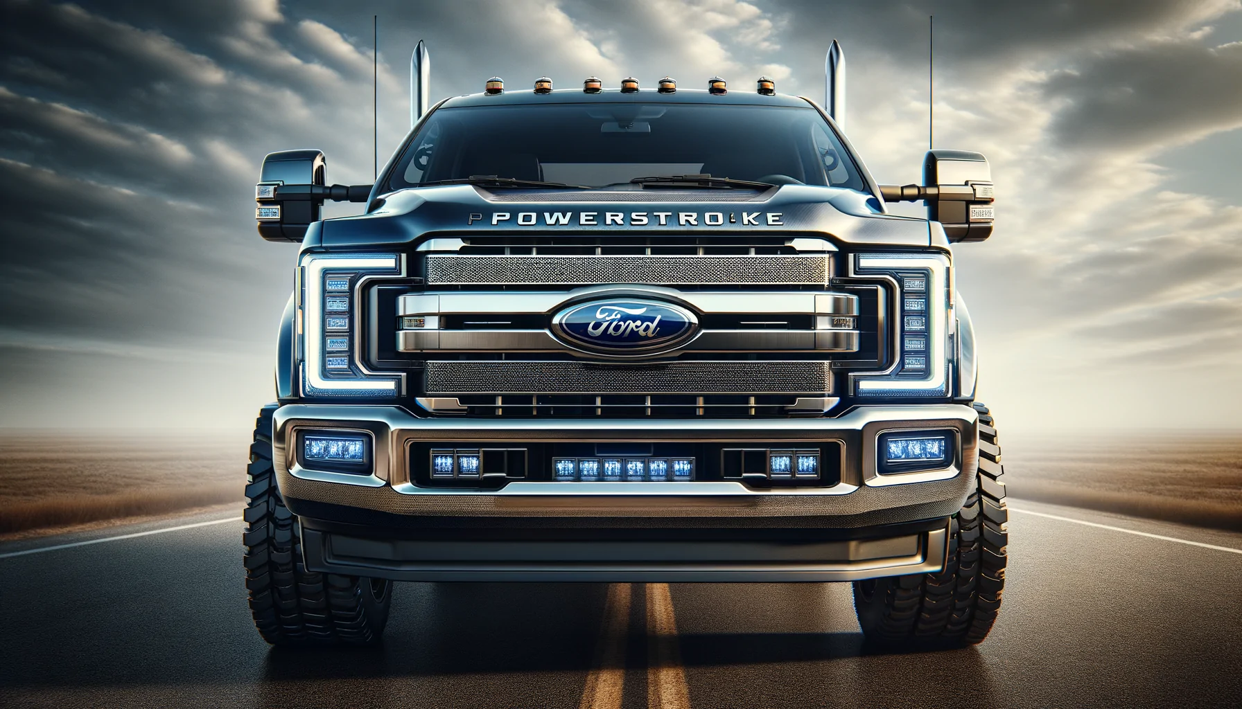 The car FORD POWERSTROKE 6.7L