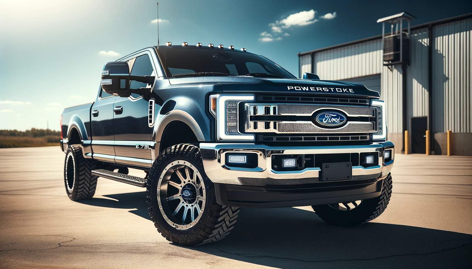 The car FORD POWERSTROKE 6.7L