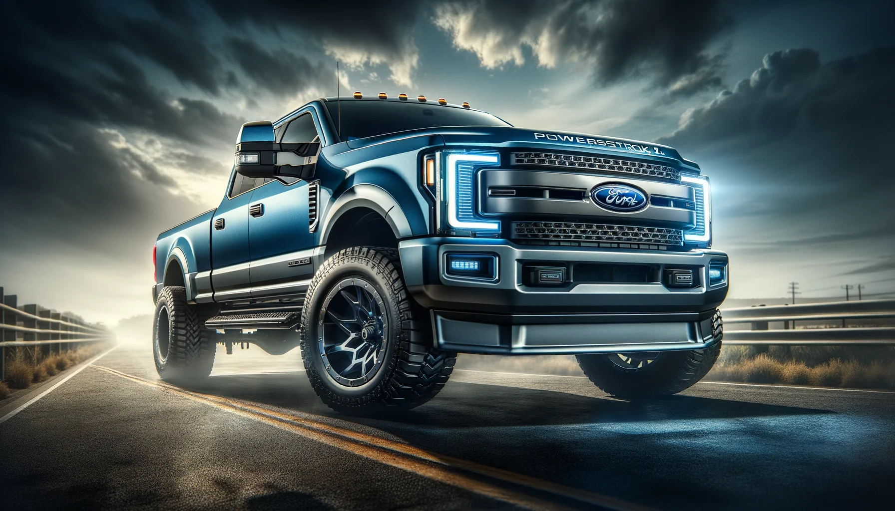 The car FORD POWERSTROKE 6.7L