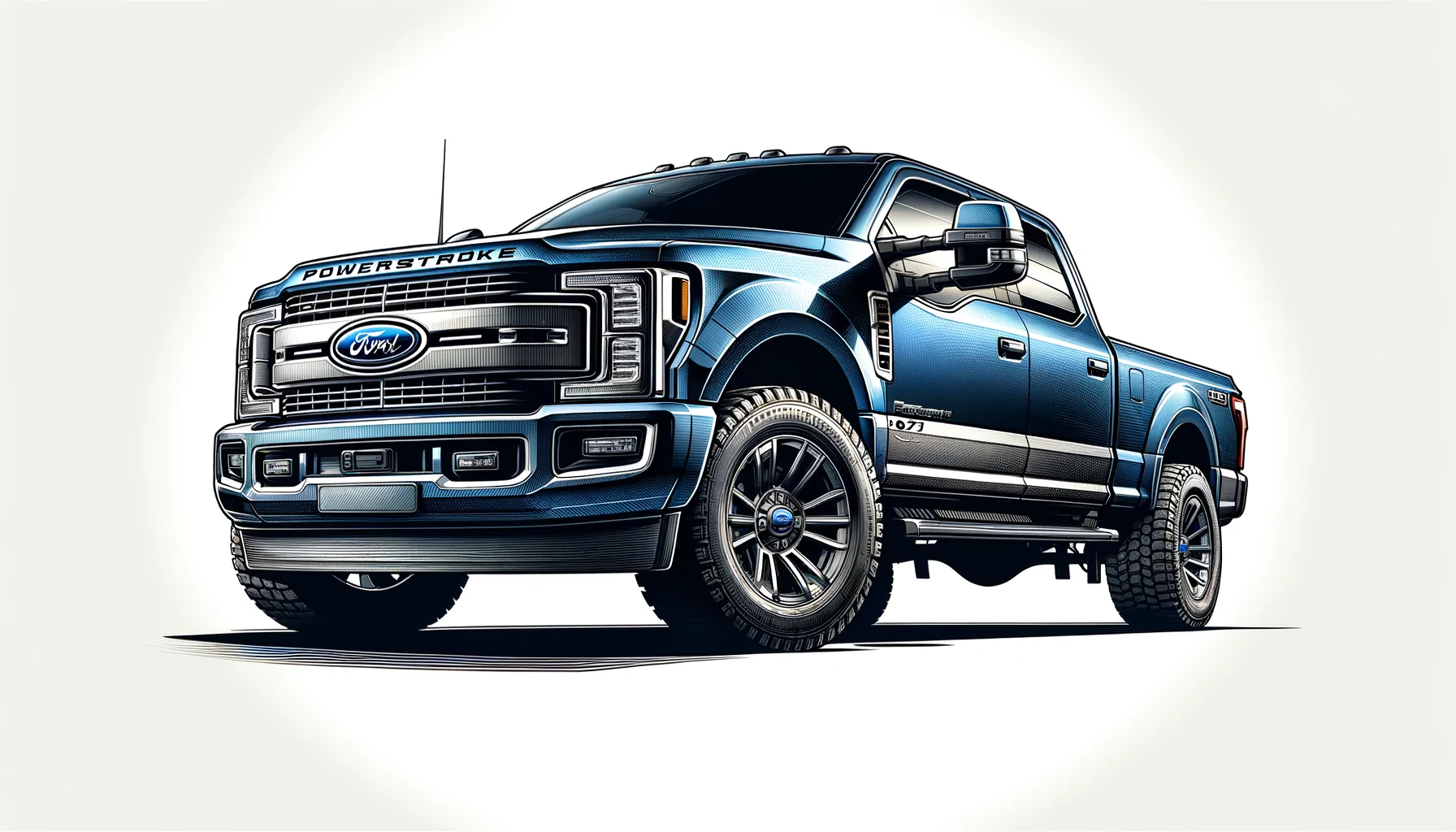 The car FORD POWERSTROKE 6.7L