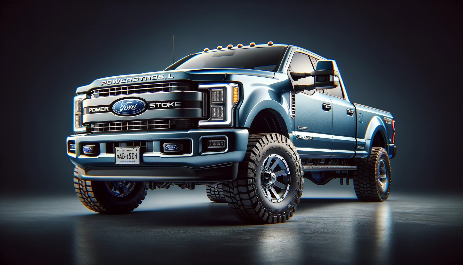 The car FORD POWERSTROKE 6.7L