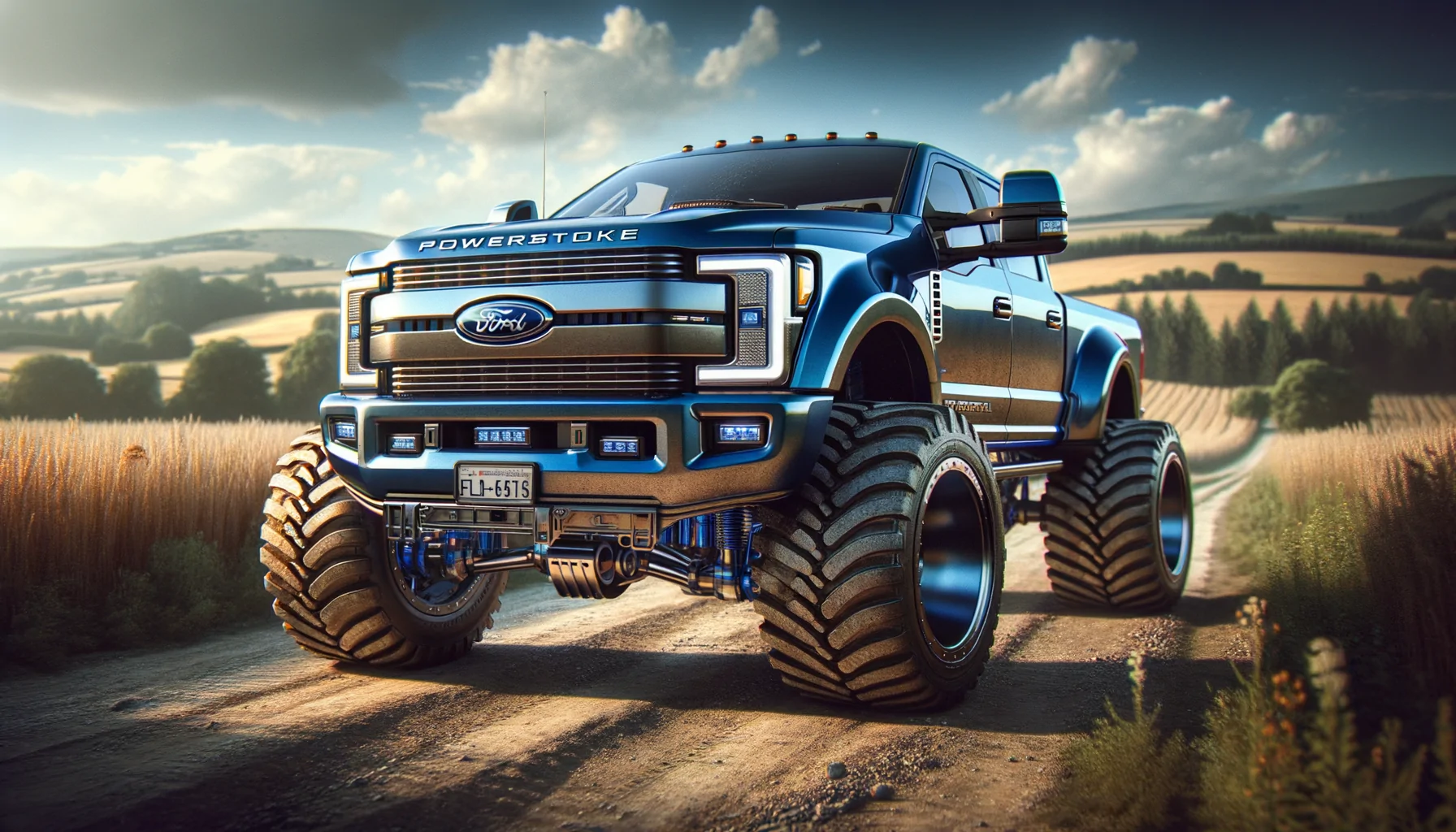 The car FORD POWERSTROKE 6.7L